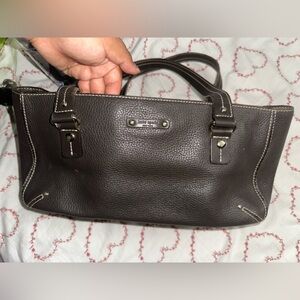 Kate Spade Black Leather Tote